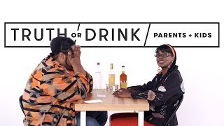 Parents & Kids Play Truth or Drink | Truth or Drink | Cut