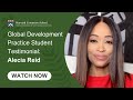 Global Development Practice Master S Program Student Testimonial Alecia Reid