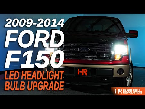 HR Tested: 383% Brighter LED Headlights for the 09-14 Ford F150 | Headlight Revolution