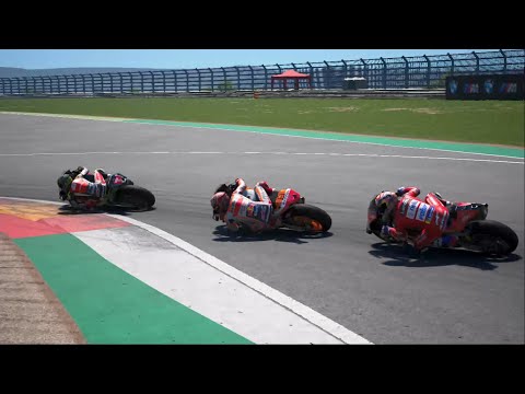 MotoGP 19 - Marc Marquez vs Andrea Dovizioso vs Cal Crutchlow in Aragon