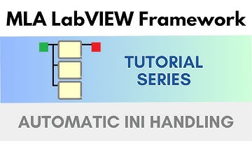 MLA Tutorial - Automatic INI File Handling
