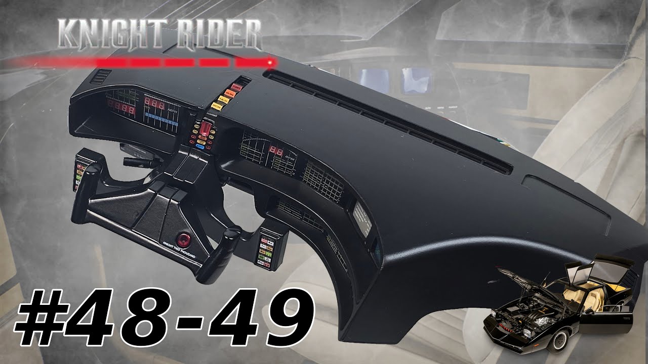Knight Rider Kit Build We are building the KITT Knight Rider car - Issues 48-49 - YouTube