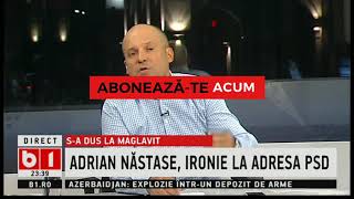 LUMEA LUI BANCIU- ADRIAN NASTASE, IRONIE LA ADRESA PSD