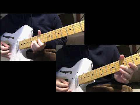 山手線の発車メロディー せせらぎ をギターで弾いてみた