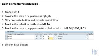 39 example on elementary search help in sap abap