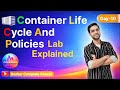 Docker Container Life Cycle &amp; Restart Policies Explained | Day 10 Docker Course