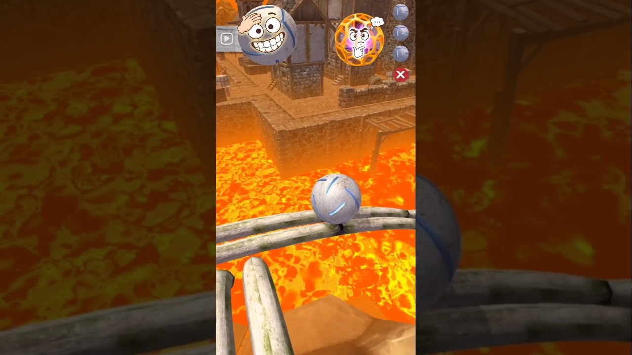 Какой шар сможет выжить на финишной прямой? 🤔 Rollance Adventure Balls — эпическое безумие! 🔥 