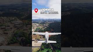 SERÁ QUE CONSIGO POUSAR? VIDEIRA SC FLIGHT SIMULATOR ✈️ #flightsimulator #challenge #gaming