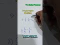 Pengurangan pecahan,, Trik mudah#trending #maths #kelaspranses #cpns2026 #skd