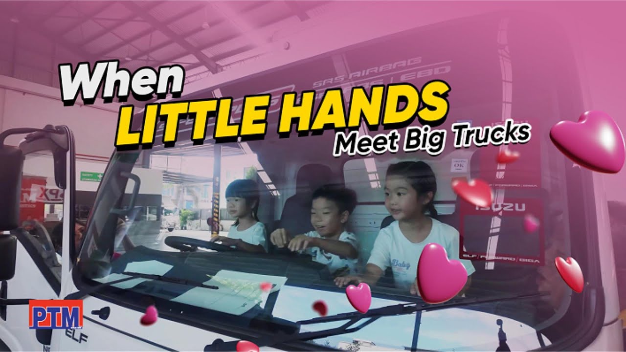 When Little Hands Meet Big Trucks ❤️