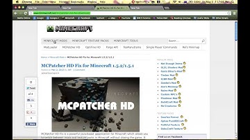 MC Patcher 1.5.2/1.6.1/1.6.2 (Updated) [Download - Fully Working] for Mac!!