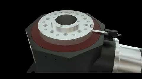 hollow rotating platform electric turntable gearbox reducer