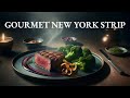 Fine dining STRIPLOIN STEAK at home | Smoked Onion Puree | Cabbage Jus