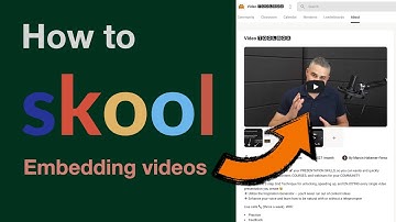 Embed your videos - Skool tutorial (update in comment)
