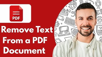 How To Remove Text From a PDF Document - 2025 (Updated Tutorial)