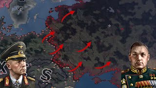 What if Germany did not made mistakes during Operation Barbarossa?Hoi4 Timelapse