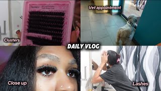 Visual Diary 002 REALISTIC Day In My Life + Lash Clusters