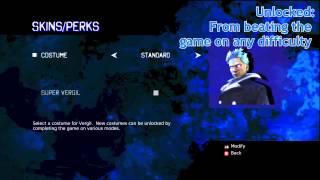 DmC Devil May Cry 5 DLC: Vergil's Downfall - All Skins & Perks