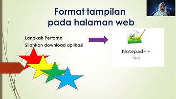 Format tampilan pada halaman web