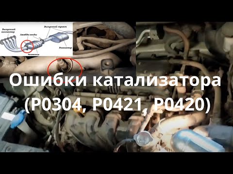 Ошибки катализатора Hyundai Solaris (P0304,  P0421, P0420). Как ремонтировать? https://clck.ru/avJnc