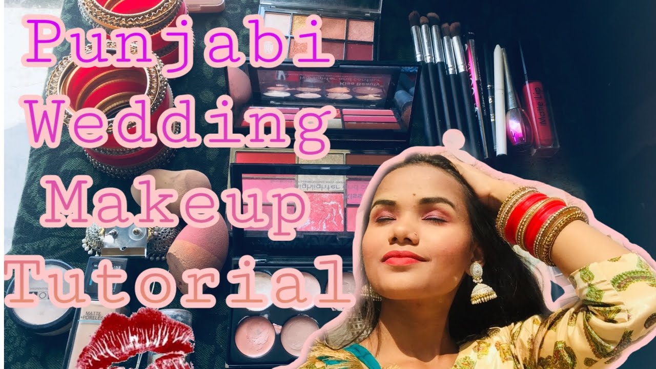 Punjabi Wedding Makeup Tutorial ️by Mr And Mrs Samdhu Youtube 