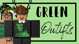 Green Outfits Roblox Youtube - aesthetic green roblox girl