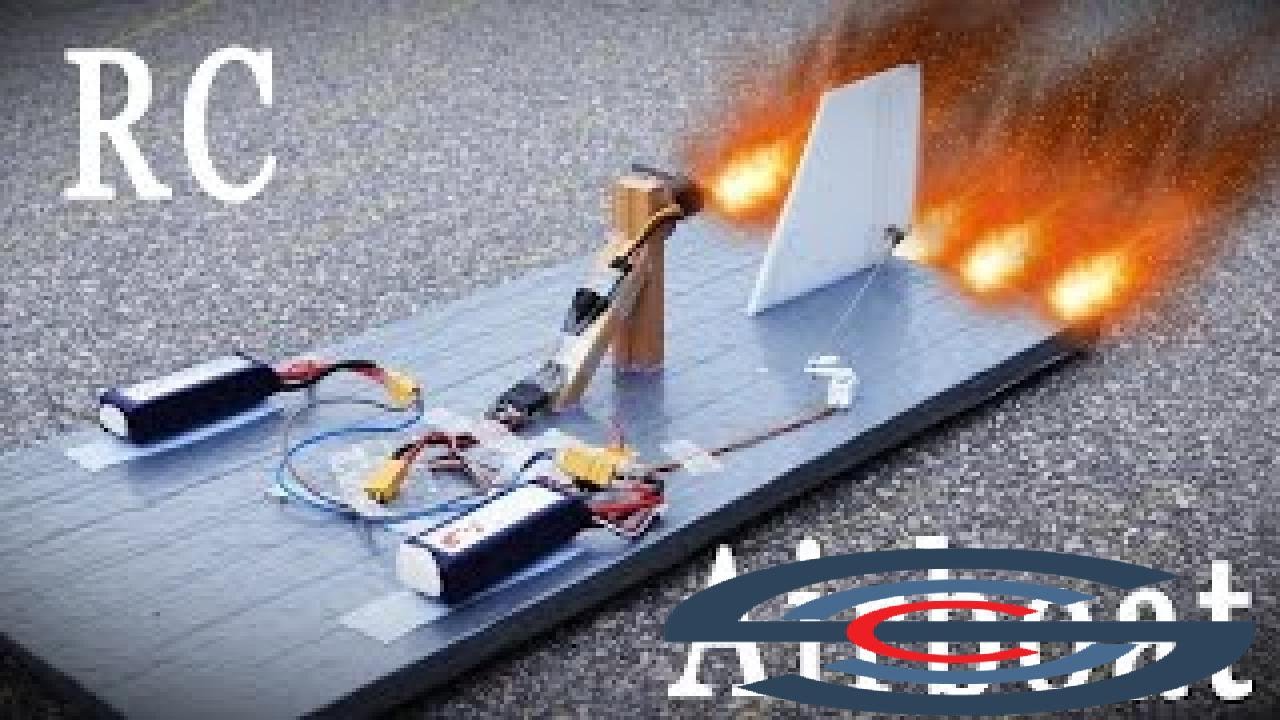 NEW BEST VIDEOS - Powerful DIY Simple RC Duct Tape Airboat - RCLifeOn