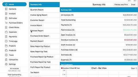 How to record expenses, convert it to invoice and generate expense report?