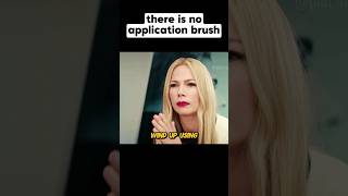 There Is No Application Brush #Shorts