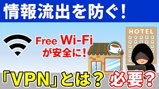 【情報流出を防ぐ】通信回線を安全にする「VPN」！本当に必要？利用すべきかは通信回線で決まる！