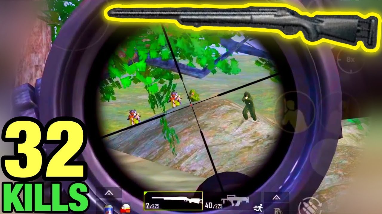 M24 Skills vs 4 Enemies have AWM + KAR98 | TACAZ PUBG MOBILE