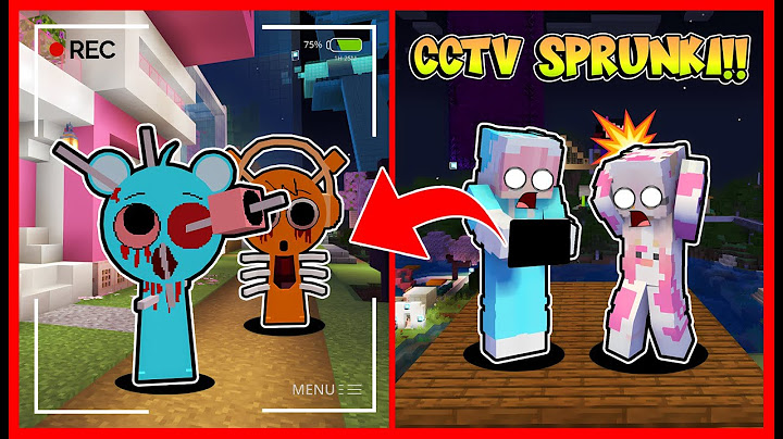 ATUN & MOMON MELIHAT PENAMPAKAN SPRUNKI DARI CCTV !! Feat @sapipurba Minecraft