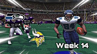 Madden 2004 | Seattle Seahawks Franchise @ Vikings Week 14