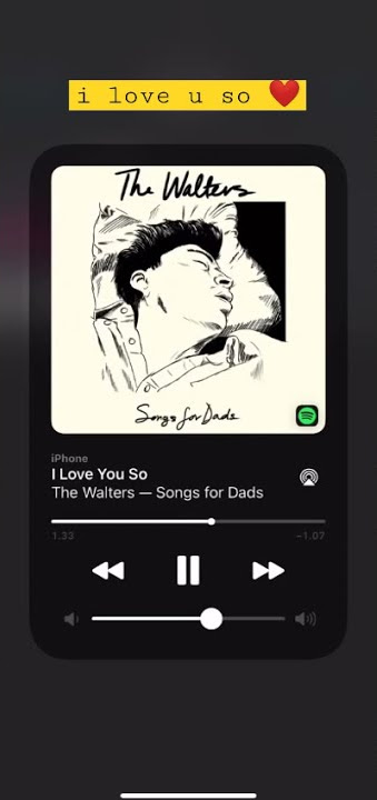 The Walters - I love you so (story wa)