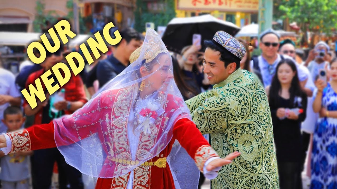 American & Uyghur wedding in rural Xinjiang 🇺🇸❤️🇨🇳 美国人嫁给新疆维吾尔族，到底有多嗨？亲戚朋友跨越万里而来，见证我们的农村婚礼！