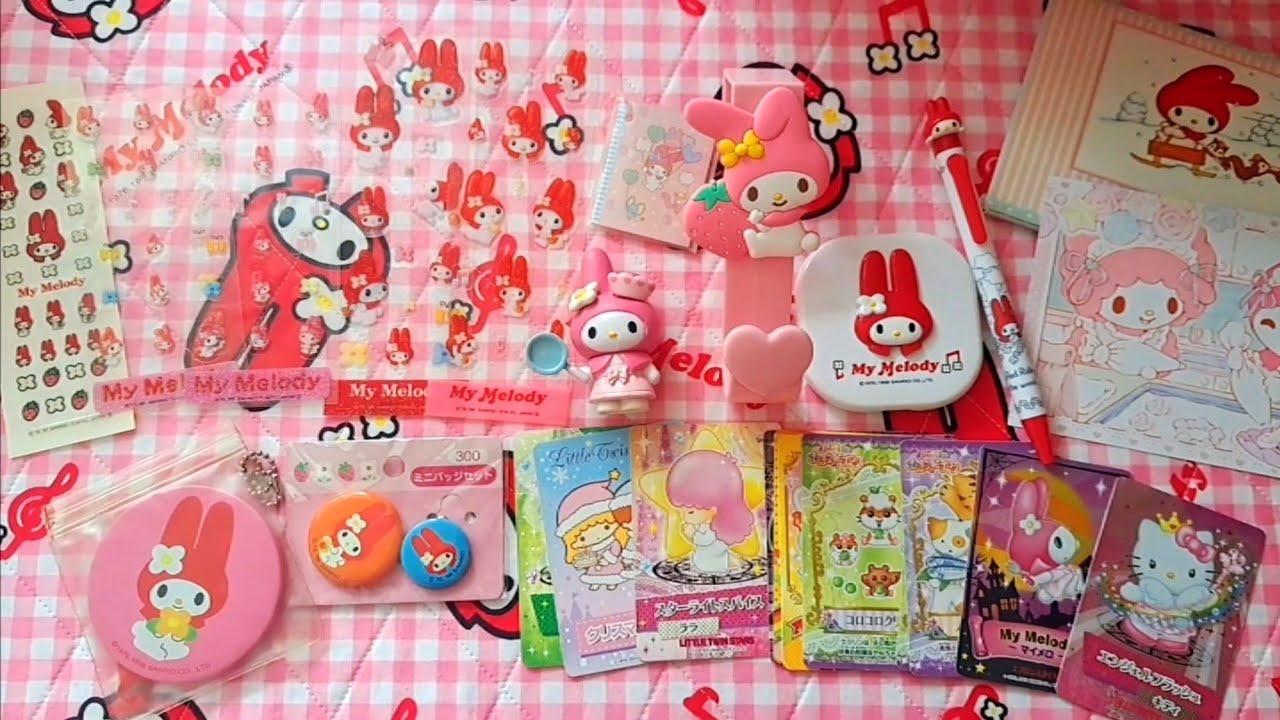 메루카리 택배깡📦 ㅣ 마이멜로디 굿즈🩷 ㅣ 산리오 ㅣ 일본직구