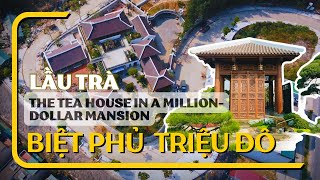 Close-up of the tea house in a million-dollar mansion in Vietnam. screenshot 3