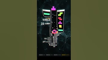 POV: You Get Sent One Line in Tetris - TETR.IO 4 wide