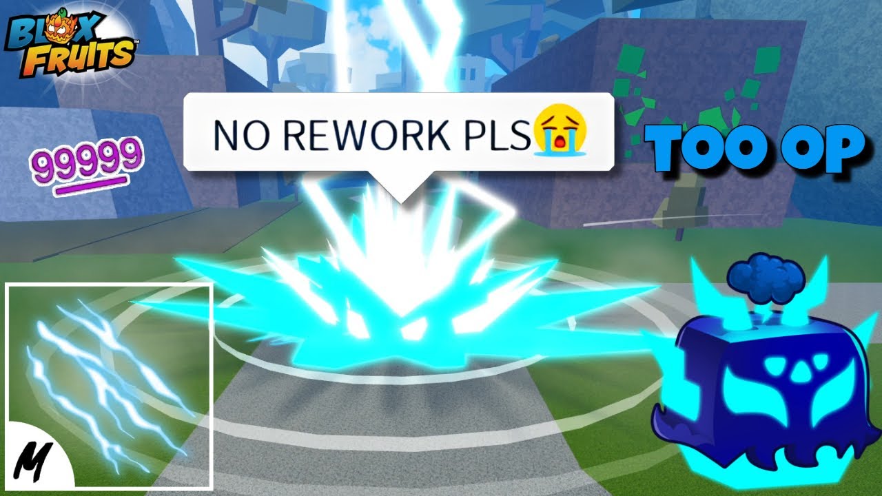 THIS OP RUMBLE COMBO BEFORE REWORK IS BROKEN⚡😱 | Blox Fruits | - YouTube