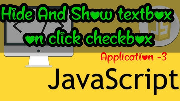 Hide And Show textbox on Check of Checkbox Using jQuery