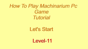 Machinarium Level-11