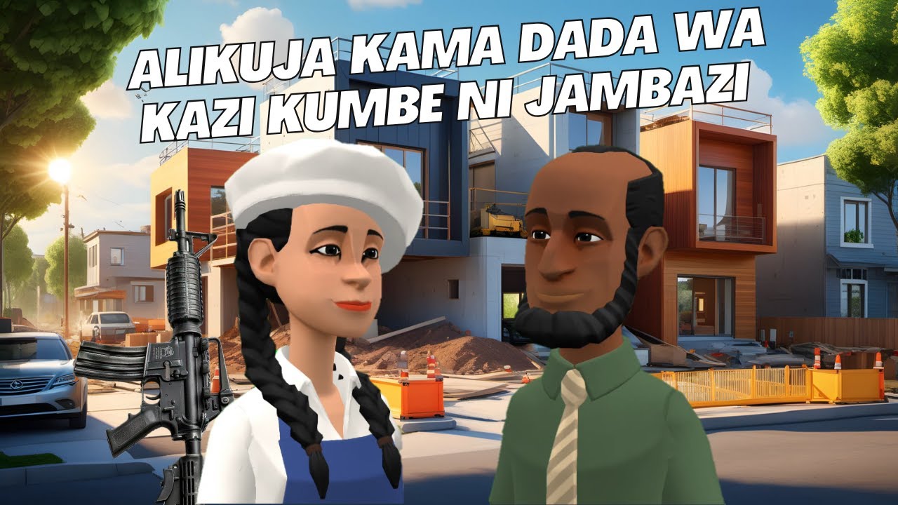 ALIKUJA KAMA DADA WA KAZI KUMBE NI JAMBAZI