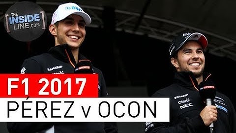 F1 2017 NEWS - FORCE INDIA: PÉREZ v OCON [THE INSIDE LINE TV SHOW]