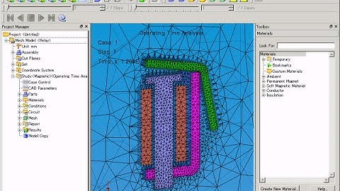 Generate a mesh considering motion (Mesh generated for each analysis step)
