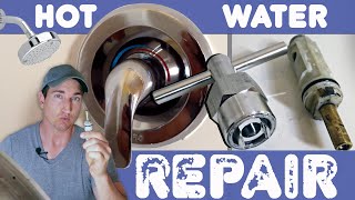 Shower Valve Cartridge Replacement (NO HOT WATER FIX)