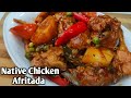 Native chicken afritada by mhelchoice madiskarteng Nanay