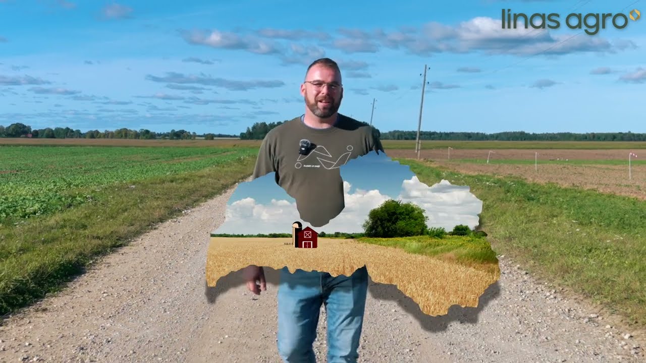 Jauno izmēģinājumu lauku apskats SIA Kalnāji