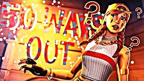 Fortnite Creative: 50 Ways Out (Complete)