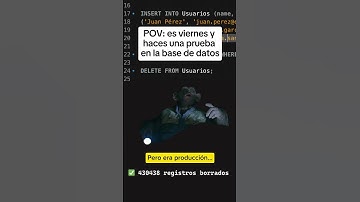 ¿Cuál es el peor error que has cometido en programación?  Yo he tenido tantas... La buena noticia es