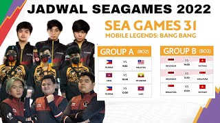 JADWAL SEA GAMES MOBILE LEGENDS 2022